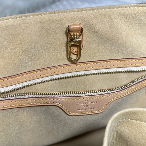 Louis Vuitton purse shoulder bag Handbag “Damier Azur” Hampstead PM - Picture 12 of 16